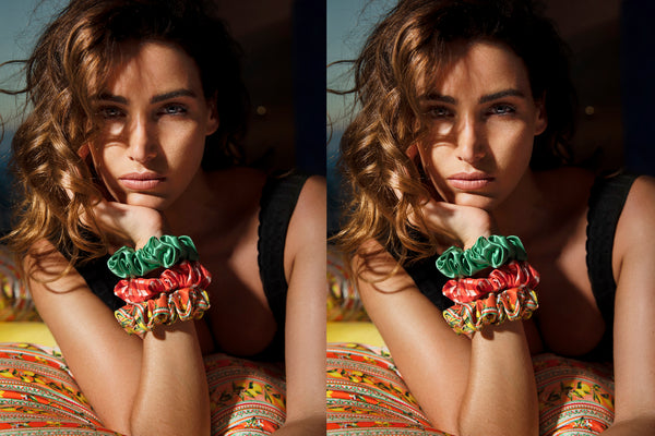 Positano Large Scrunchies